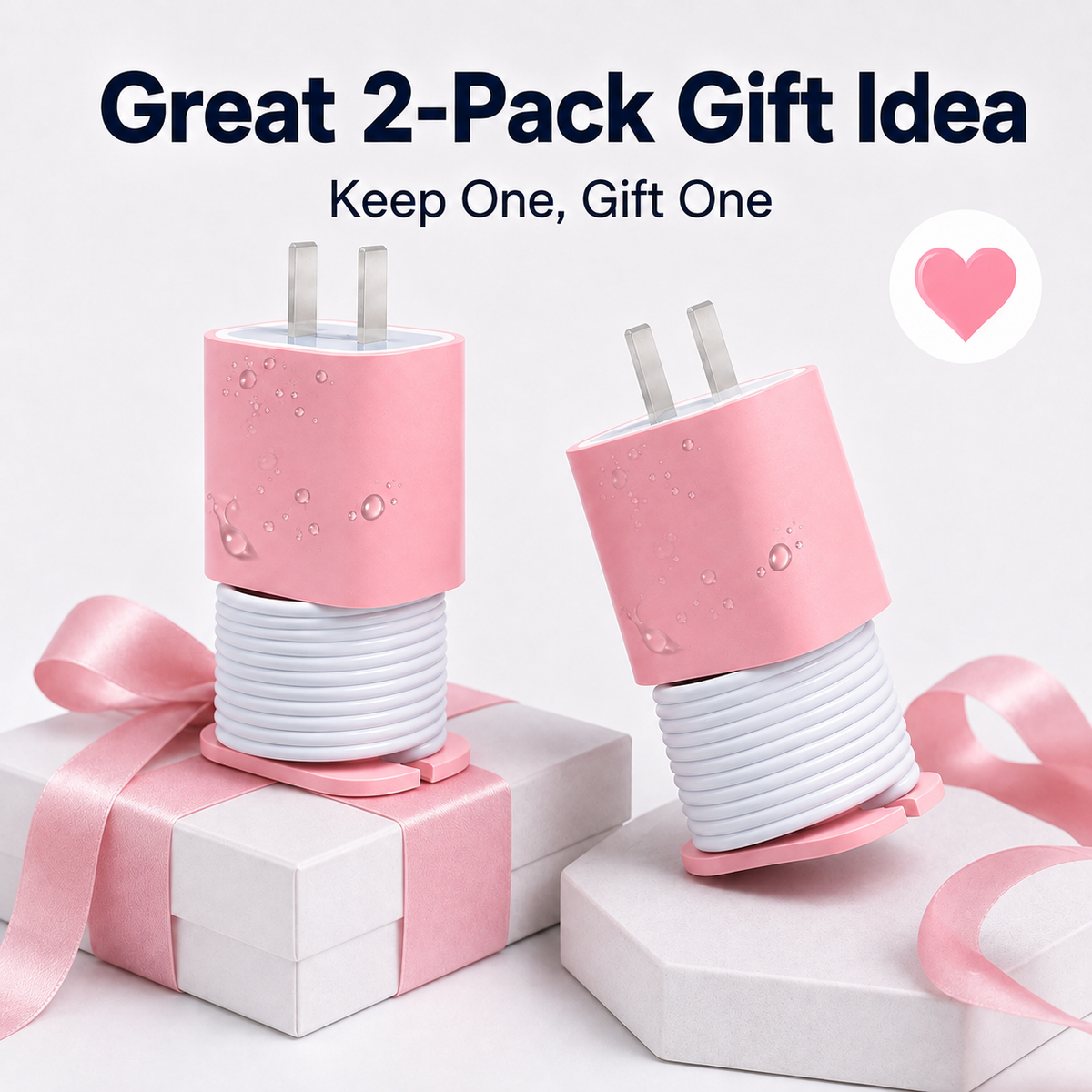 🔥2-in-1 Silicone Charger Protector – No More Messy Wires, No More Scuffed Chargers 🧼
