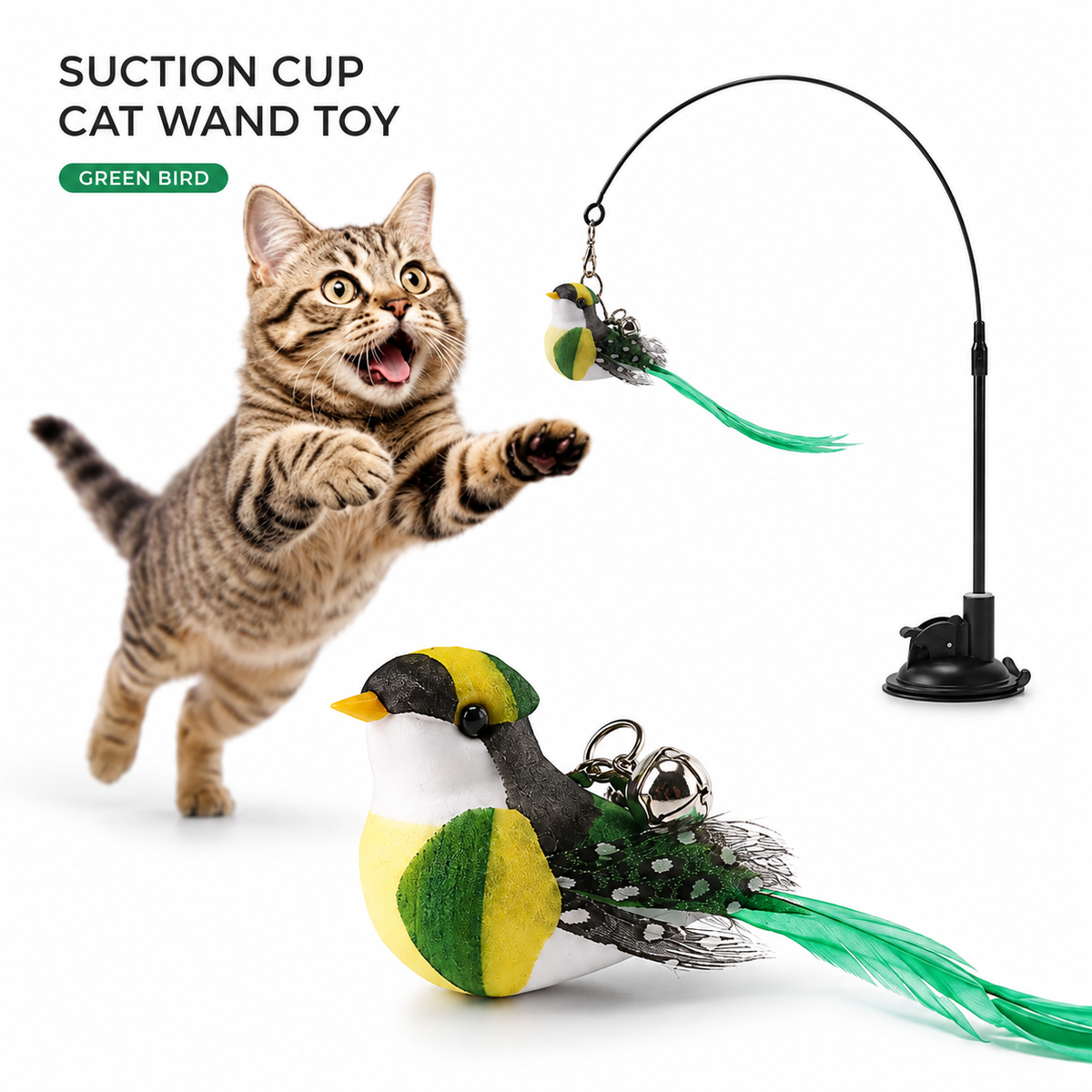 Cat Toy Wand Auto Interactive Toys