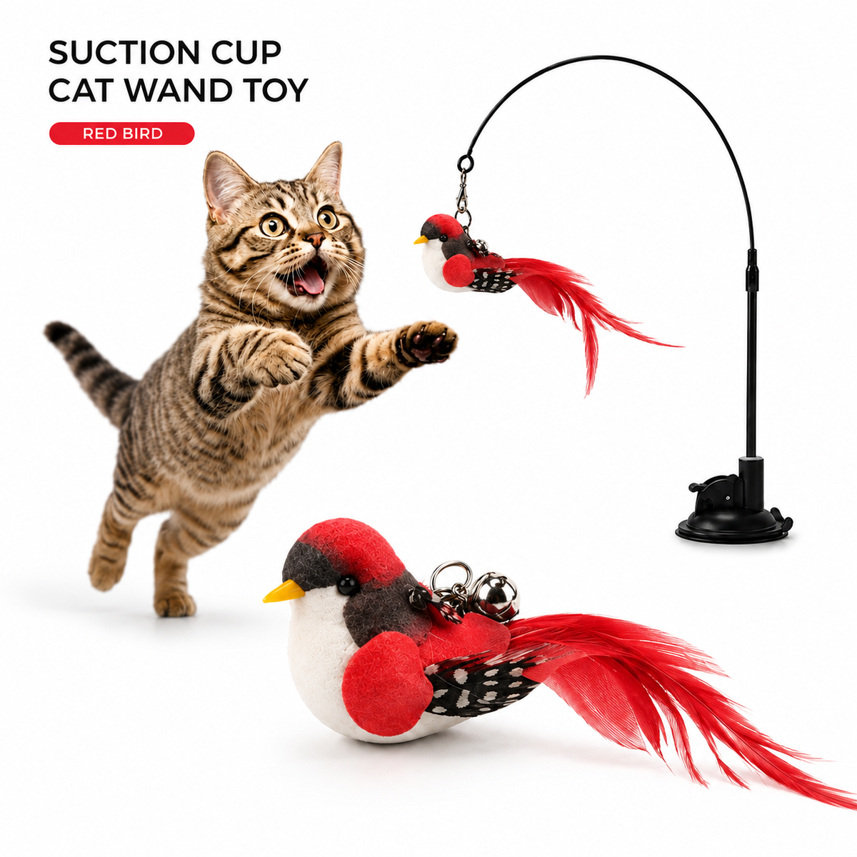Cat Toy Wand Auto Interactive Toys