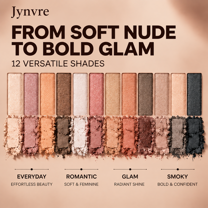12-color purpose Eyeshadow Disc