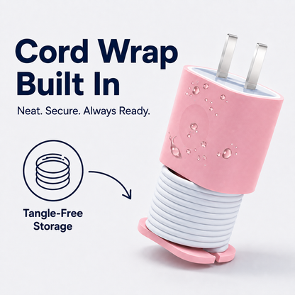 🔥2-in-1 Silicone Charger Protector – No More Messy Wires, No More Scuffed Chargers 🧼