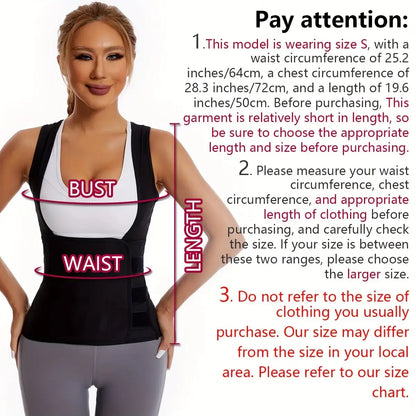 Women's Zip-Up Compression Shapewear Vest - Athletic Active Tops🏋️‍♀️